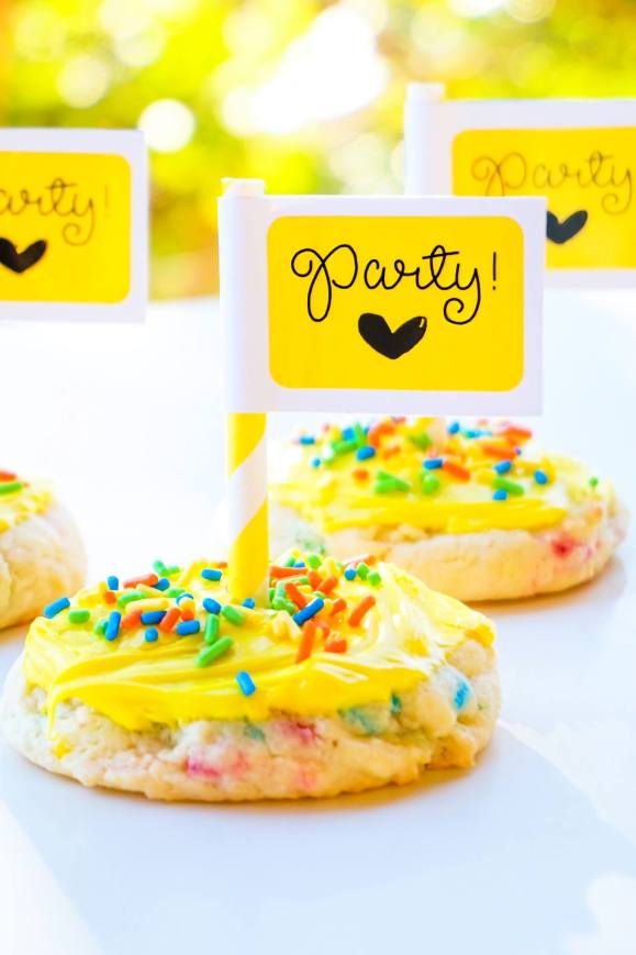 Add a special touch to your party goodies with DuraReady's bright colored labels!